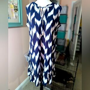 Michael Kors Women’s Sleeveless True Navy Dress